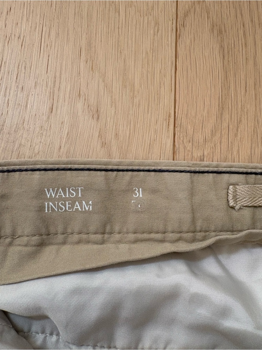 Banana Republic Khaki Cotton Chinos - Picture 6 of 8